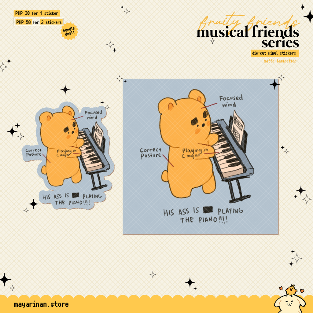 musical friends ✶♫⋆ stickers