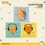 musical friends ✶♫⋆ stickers