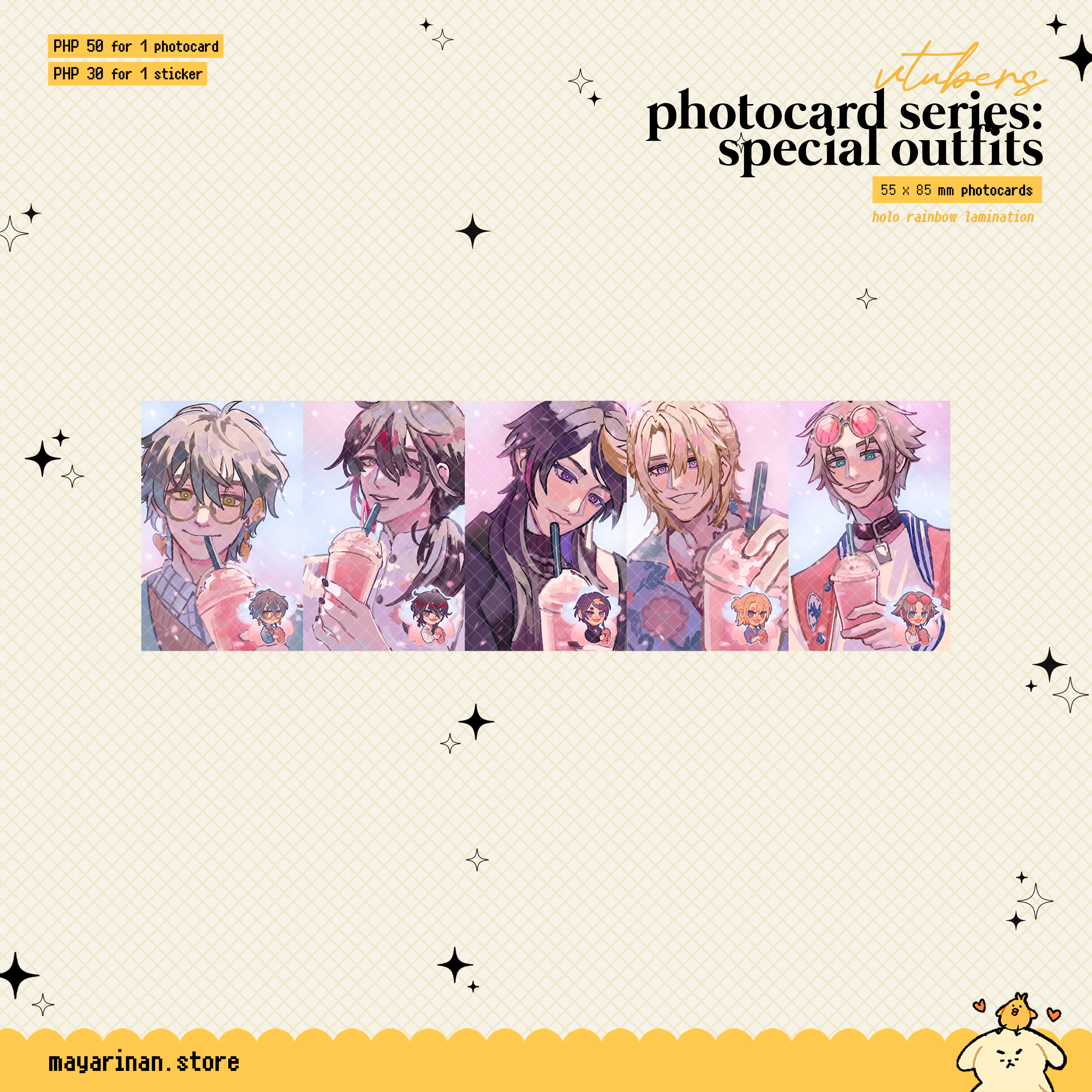 vtuber photocards ☆ special outfits